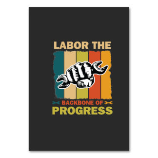 Labour Day T-shirt ontwerp Kaart
