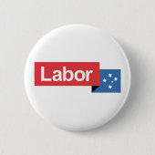 Labour Party Australië Ronde Button 5,7 Cm (Voorkant)