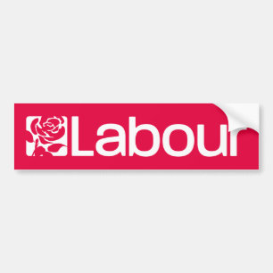 Labour Party in het Verenigd Koninkrijk Bumpersticker