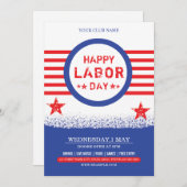 Labourdagbrochure Kaart (Voorkant / Achterkant)