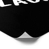 Labra-cadabra Funny Labrador Dog Pun Dark BG Poster (Hoek)