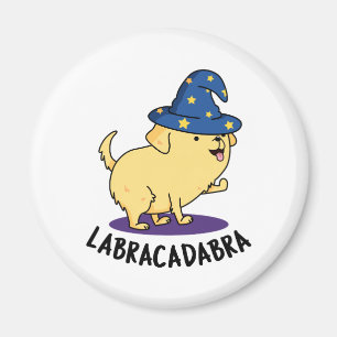 Labra-cadabra Grappige labrador hondenwoordspeling Magneet