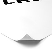 Labra-cadabra Grappige labrador hondenwoordspeling Poster (Hoek)