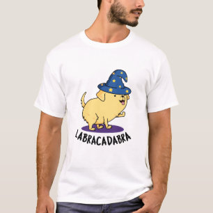 Labra-cadabra Grappige labrador hondenwoordspeling T-shirt