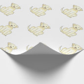 Labrabor Retriever Dog Gift Wrapping Paper Cadeaupapier (Hoek)