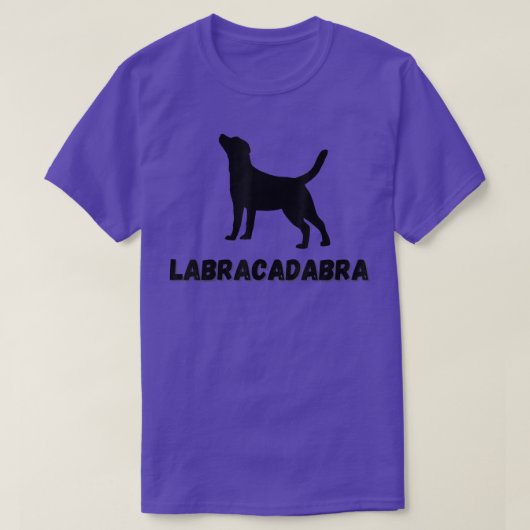 Labracadabra Black Labrador Lab Retriever Dog Love T-shirt (Design voorkant)