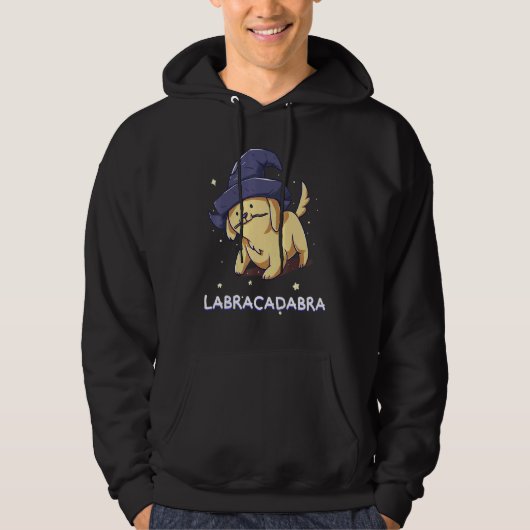 Labracadabra Labrador Retriever Dog Eigenaar van d Hoodie (Voorkant)