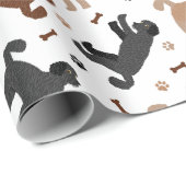 Labradoedle-Botten en -pokken Cadeaupapier (Rol Hoek)