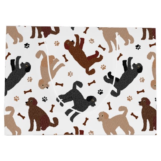 Labradoedle-Botten en -pokken Groot Cadeauzakje (Achterkant)