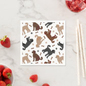 Labradoedle-Botten en -pokken Servet (Insitu)