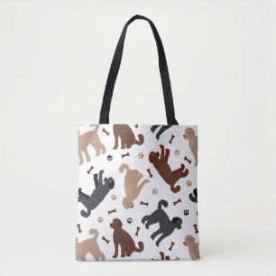 Labradoedle-Botten en -pokken Tote Bag