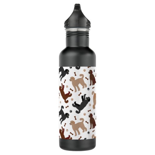 Labradoedle-Botten en -pokken Waterfles (Rechts)