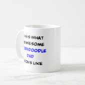 labradoedle dad , geweldige koffiemok (Voorkant links)