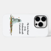 Labradoedle Dog in Leaf Cell Phone Case (Achterkant (horizontaal))