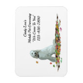 Labradoedle Dog in Leah Flexible Magnet Magneet (Verticaal)