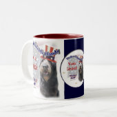 Labradoedle Gifts, Labradoodle Humor Mokken (Voorkant links)