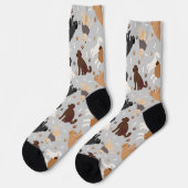 Labradoedle/Goldendoedle Botten en Paws Socks Sokken (Links)