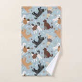 Labradoedle/Goldendoedle Botten en pokken Bad Handdoek (Handdoek)