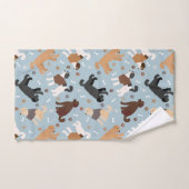 Labradoedle/Goldendoedle Botten en pokken Bad Handdoek (Handdoek)