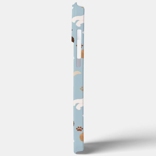 Labradoedle/Goldendoedle Botten en pokken Case-Mate iPhone Case (Achterkant / Links)