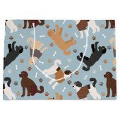 Labradoedle/Goldendoedle Botten en pokken Groot Cadeauzakje (Voorkant)