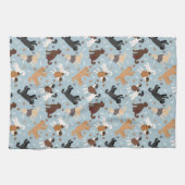 Labradoedle/Goldendoedle Botten en pokken Theedoek (Horizontaal)