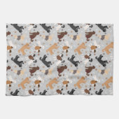 Labradoedle/Goldendoedle Botten en pokken Theedoek (Horizontaal)