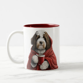 Labradoedle, goudendoedle, bernedoedle mok koffie
