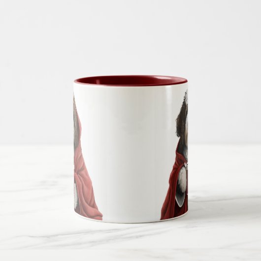 Labradoedle, goudendoedle, bernedoedle mok koffie (Center)