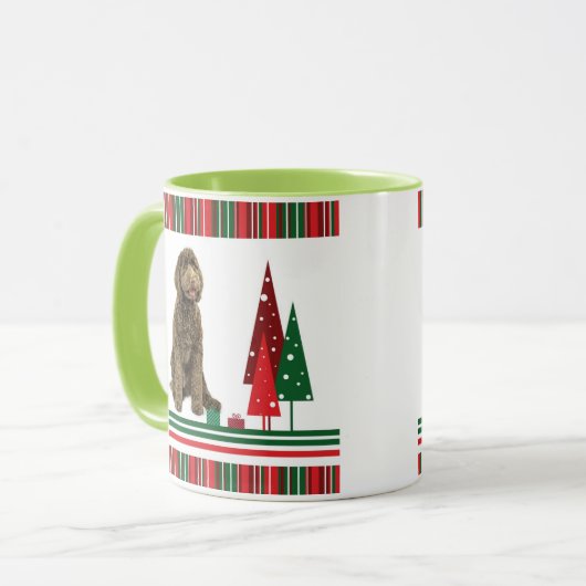 Labradoedle-kerstMok Mok (Voorkant links)