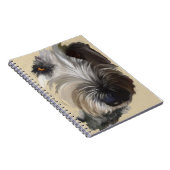 Labradoedle-laptop - Origineel kunstwerk Notitieboek (Rechterzijde)