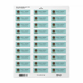 Labradoedle Return Address Labels (Full Sheet)