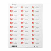 Labradoedle Return Address Labels (Full Sheet)