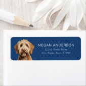 Labradoedle Return Address Labels (Insitu)
