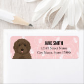 Labradoedle Return Address Labels (Insitu)
