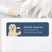 Labradoedle Return Address Labels (Insitu)