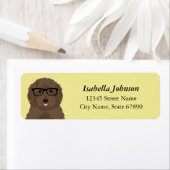 Labradoedle Return Address Labels (Insitu)
