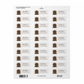 Labradoedle Return Address Labels (Full Sheet)