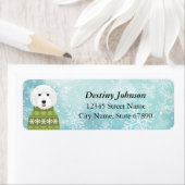 Labradoedle Return Address Labels (Insitu)