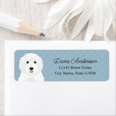 Labradoedle Return Address Labels (Insitu)
