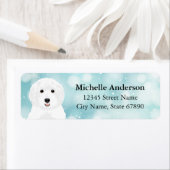Labradoedle Return Address Labels (Insitu)