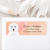 Labradoedle Return Address Labels (Insitu)