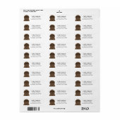 Labradoedle Return Address Labels (Full Sheet)