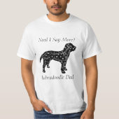 Labradoedle traits mam/pap wil dat ik meer zeg? T- T-shirt (Voorkant)