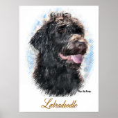Labradole Art Print (Voorkant)