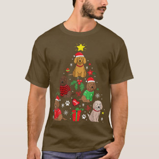 Labradole kerstboom Xmas Pajamas T-shirt