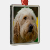 Labradole Puppy Dog Metalen Ornament (Rechts)