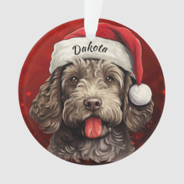 Labradoodle Aangepaste Kerstversiering Ornament
