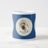 Labradoodle Art Gifts Grote Koffiekop (Voorkant)
