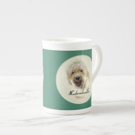 Labradoodle Art Gifts Porselein Kop